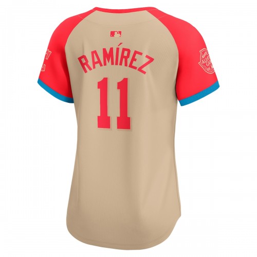 Jose Ramirez American League Nike Women's 2024 MLB All-Star Game Limited Player Jersey - Cream