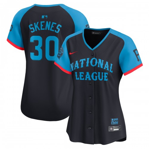 Paul Skenes National League Nike Women's 2024 MLB All-Star Game Limited Player Jersey - Navy