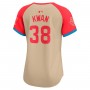 Steven Kwan American League Nike Women's 2024 MLB All-Star Game Limited Player Jersey - Cream