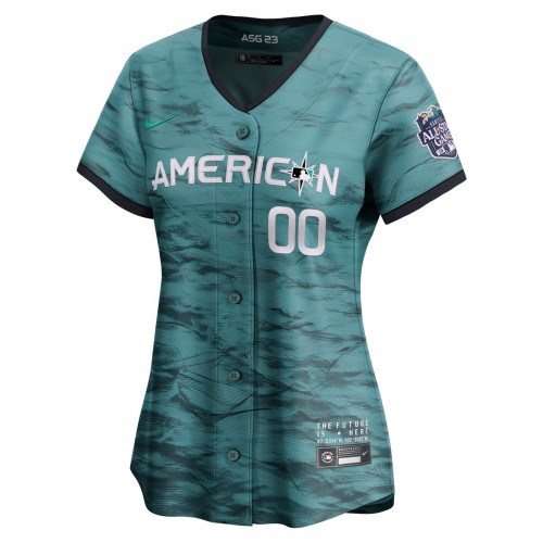 American League Nike Women's 2023 MLB All-Star Game Custom  Pick-A-Player Limited Jersey - Teal