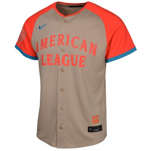 Aaron Judge American League Nike Youth 2024 MLB All-Star Game Limited Player Jersey - Cream