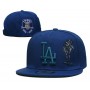 Los Angeles Dodgers 50th Anniversary Palm Tree Blue Snapback Hat