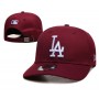 Los Angeles Dodgers Maroon A Frame Adjustable Cap