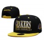 Mitchell & Ness LA Lakers Horizon Black/Gold Snapback Hat