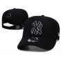 New York Yankees League Essential Black on Black Adjustable Hat