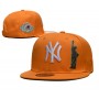 New York Yankees 100th Anniversary Statue of Liberty Orange Snapback Hat