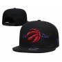 Toronto Raptors Just Don Black Snapback Hat