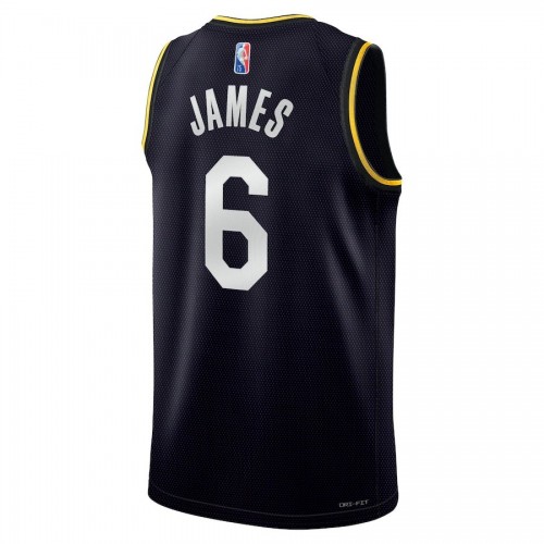 LeBron James Los Angeles Lakers Nike 2022 Select Series MVP Swingman Jersey - Black