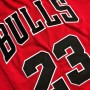 Men's Chicago Bulls Michael Jordan #23 Throwback Mitchell & Ness Red 1997-98 Hardwood Classics Player Jersey