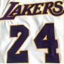 Men's Los Angeles Lakers Kobe Bryant #24 Throwback Mitchell & Ness White 2009-10 Hardwood Classics Jersey