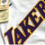 Men's Los Angeles Lakers Kobe Bryant #24 Throwback Mitchell & Ness White 2009-10 Hardwood Classics Jersey