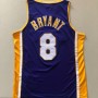 Men's Los Angeles Lakers Kobe Bryant #8 Mitchell&Ness Purple 00-01 Hardwood Classics Jersey