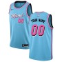 Miami Heat Nike Youth 2019/20 Swingman Custom Jersey Blue – City Edition