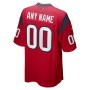 Houston Texans Nike Custom Alternate Game Jersey - Red