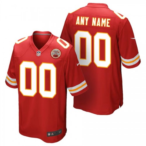 Kansas City Chiefs Nike Youth Custom Game Jersey - Red