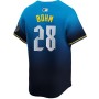 Alec Bohm Philadelphia Phillies Nike 2024 City Connect Limited Player Jersey - Blue