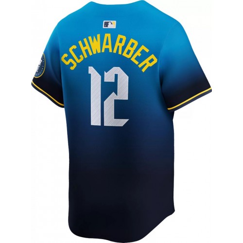 Kyle Schwarber Philadelphia Phillies Nike 2024 City Connect Limited Player Jersey - Blue