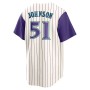 Randy Johnson Arizona Diamondbacks Nike Alternate Cooperstown Collection Jersey - Cream