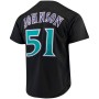 Arizona Diamondbacks Randy Johnson Mitchell & Ness Black Cooperstown Mesh Button-Up Jersey