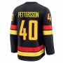 Vancouver Canucks Elias Pettersson #40 Fanatics Black Alternate Premium Jersey