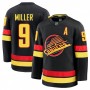 Vancouver Canucks JT Miller #9 Fanatics Black Alternate Premium Jersey