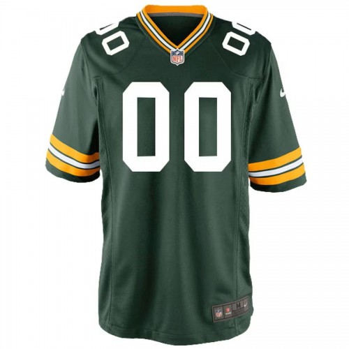 Green Bay Packers Nike Youth Custom Game Jersey - Green