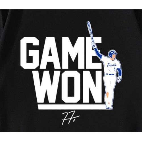 Los Angeles Baseball Freddie Freeman Game Won T-Shirt