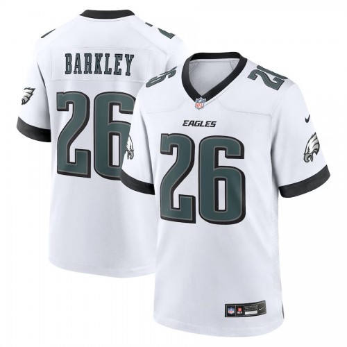 Saquon Barkley Philadelphia Eagles Nike Youth Jersey - White