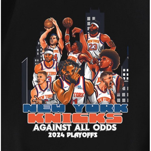 New York Knicks Against All Odds 2024 Playoffs T-Shirt