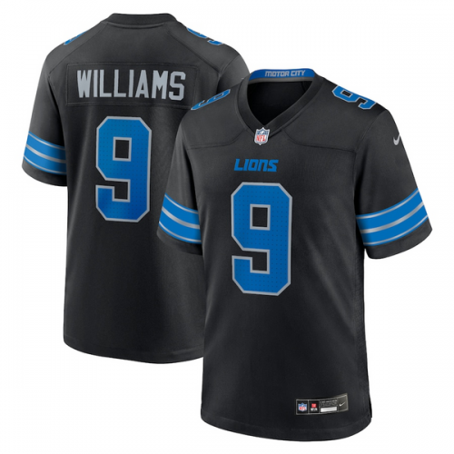 Jameson Williams Detroit Lions Nike 2nd Alternate Vapor F.U.S.E. Limited Jersey - Black