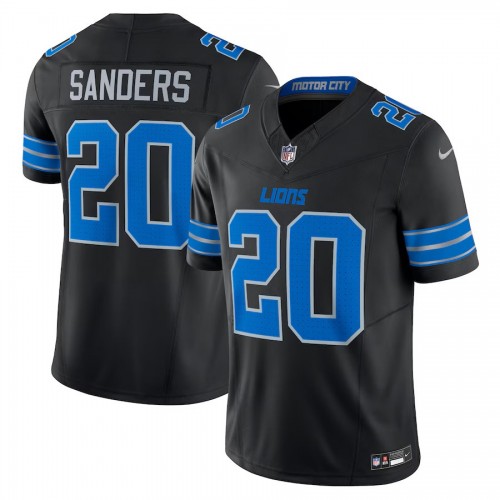 Barry Sanders Detroit Lions Nike 2nd Alternate Vapor F.U.S.E. Limited Jersey - Black