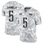 Jayden Daniels Washington Commanders Nike 2024 Salute to Service Limited Jersey - Arctic Camo