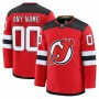 New Jersey Devils Fanatics Home Premium Custom Jersey - Red