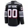 New Jersey Devils Fanatics Alternate Premium Custom Jersey - Black