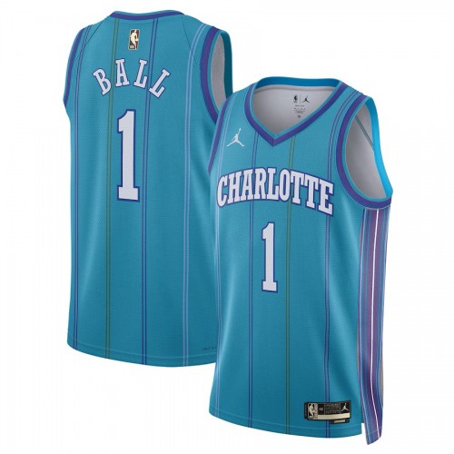 Unisex Jordan Brand LaMelo Ball Teal Charlotte Hornets 2023/24 Swingman Replica Jersey - Classic Edition